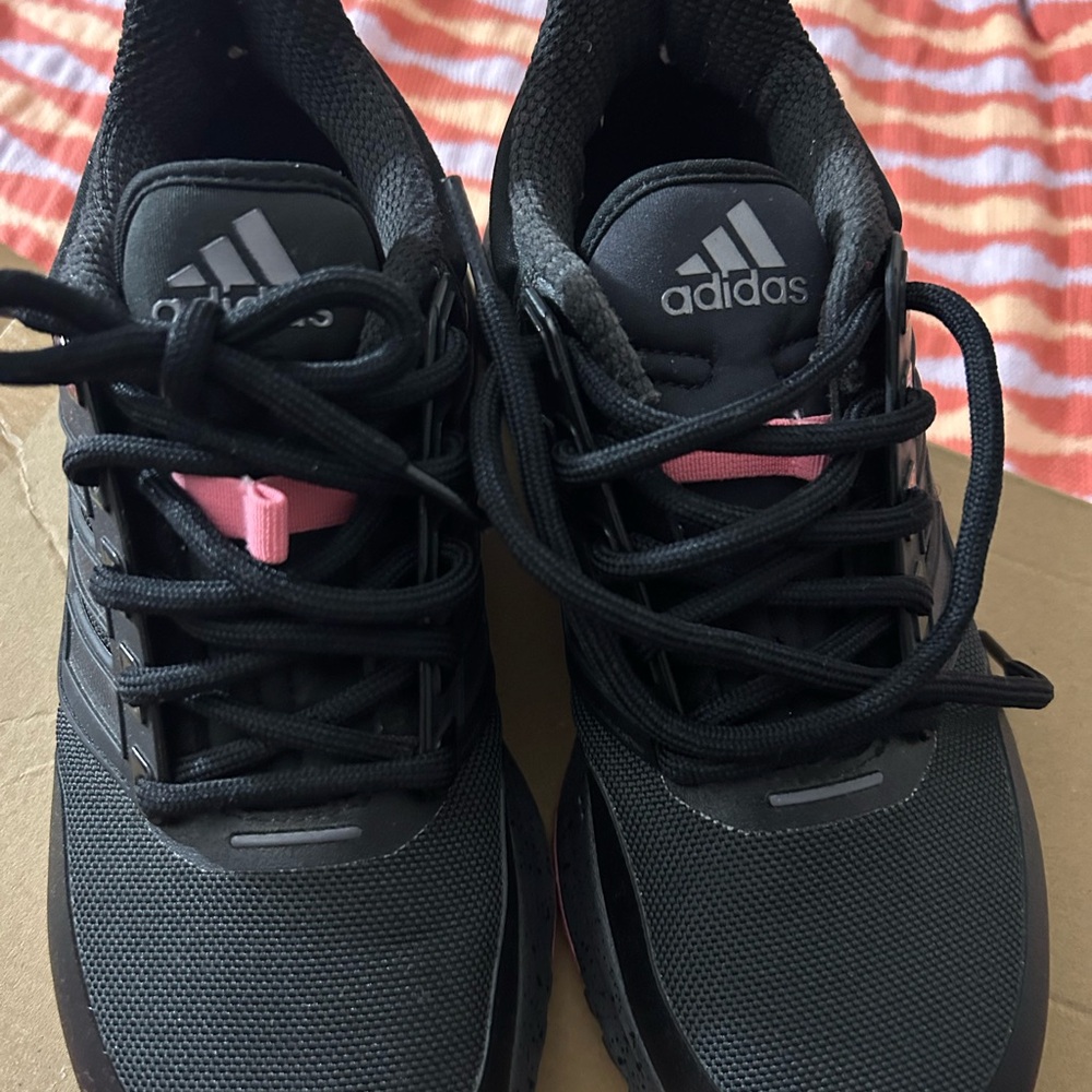 Adidas Black and Gray Sneakers